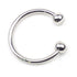 Steel Glans Ring With 2 Balls